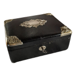 Coffret bijoux xixeme intrieur capitonn