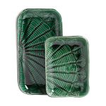Coffret plats verde s, m