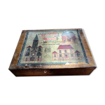 Coffret de  splendides blocs, cubes, construction , jouet ancien