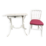 Coiffeuse ancienne avec chaise style napoléon iii Coiffeuse ancienne avec chaise style napoléon iii