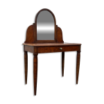 Coiffeuse art d�co en bois � miroir pivotant paris �tiquette d ori