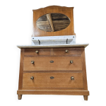 Coiffeuse commode vintage 1960