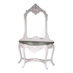 Coiffeuse console laque. dbut xxeme.