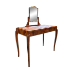 Coiffeuse d�but xx�me en ronce de noyer