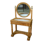 Coiffeuse en placage de loupe d orme, poque empire dbut xixe
