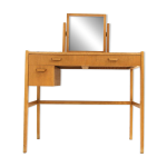 Coiffeuse scandinave en chne, sude, 1960