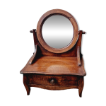 Coiffeuse de table en bois vintage
