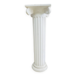 Colonne en pltre  chapiteau 1970