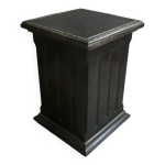 Colonne sellette napoléon iii, bois noirci et bronze, xix Colonne sellette napoléon iii, bois noirci et bronze, xix