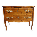 Commode 2 tiroirs de style louis xv