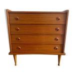 Commode 4 tiroirs ann�es 60