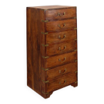 Commode 7 tiroirs en bois style milieu xxme