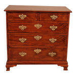 Commode en acajou d'poque george iii, xviiime sicle