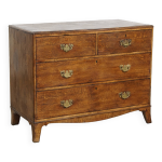 Commode ancienne en chne anglais du dbut du xixe sicle