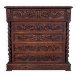 Commode ancienne, france, vers 1885. apr�s restauration.