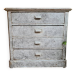 Commode ancienne patine à l'antique Commode ancienne patine à l'antique