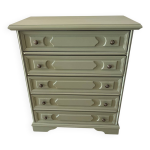 Commode ancienne relookée 5 tiroirs Commode ancienne relookée 5 tiroirs
