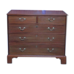 Commode anglaise en acajou xixeme