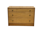 Commode anglaise des ann�es 70 en acajou
