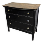 Commode anglaise milieu 20e siècle patine shabby Commode anglaise milieu 20e siècle patine shabby