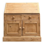 Commode anglaise, scriban en pin Commode anglaise, scriban en pin