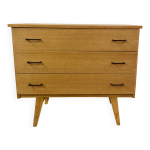 Commode années 60 pieds compas rénovée Commode années 60 pieds compas rénovée