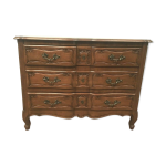 Commode arbalte de style louis xv