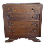 Commode art deco 4 tiroirs