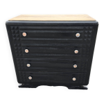 Commode art dco en chne des annes 50 relooker