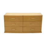 Commode art dco en sycomore poignes laiton annes 1940