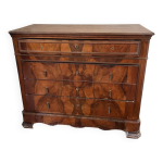 Commode en bois massif style louis philippe