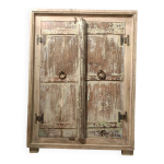 Commode en bois patin
