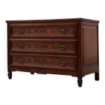 Commode en chne de style renaissance italienne, xviie sicle