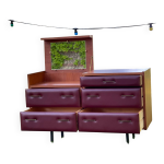 Commode coiffeuse modèle ingrid produit par mondial literie. Commode coiffeuse modèle ingrid produit par mondial literie.