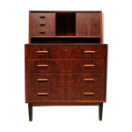 Commode, coiffeuse scandinave - ag spejl k. - palissandre - ca 1960