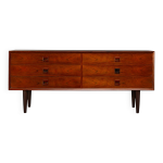 Commode danoise en palissandre par brouer mobelfabrik, annes 1960