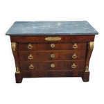Commode empire en acajou