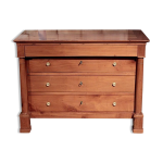 Commode empire en merisier xixeme