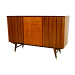Commode - enfilade en teck et palissandre suède 1950 Commode - enfilade en teck et palissandre suède 1950