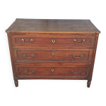 Commode �poque louis xvi en noyer