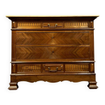 Commode poque napolon iii en noyer vers 1850