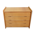Commode en frne massif 1970