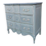 Commode galbe patine