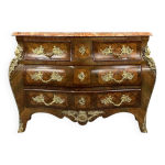 Commode galbe de style louis xv, dbut du xxe sicle