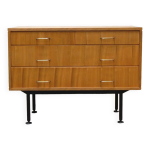 Commode par jos de mey pour luxus circa 1957 Commode par jos de mey pour luxus circa 1957
