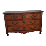 Commode louis xiv en merisier