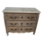 Commode louis xv en chne massif, fin xviiie sicle valle de la loire