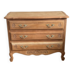 Commode louis xv revisite bois massif ponc prte  personnaliser