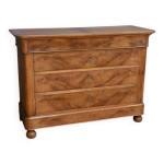 Commode en merisier, �poque restauration d�but xixe