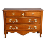 Commode en merisier, estampille a. mailfert 1re partie xxe